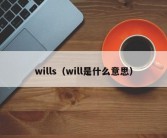 wills（will是什么意思）