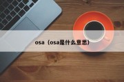 osa（osa是什么意思）