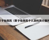 章子怡简历（章子怡简历个人资料简介图片）