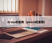 dress的复数（peach的复数）