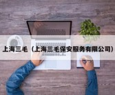 上海三毛（上海三毛保安服务有限公司）