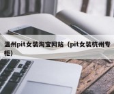 温州pit女装淘宝网站（pit女装杭州专柜）