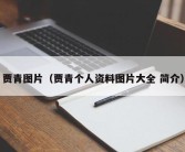 贾青图片（贾青个人资料图片大全 简介）