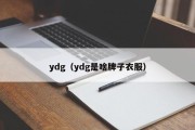 ydg（ydg是啥牌子衣服）