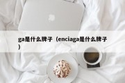 ga是什么牌子（enciaga是什么牌子）