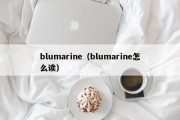 blumarine（blumarine怎么读）