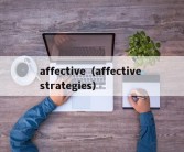 affective（affective strategies）